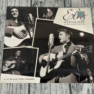 Elvis Presley 16 Month 2008 Calendar presented by the Wertheimer Collection